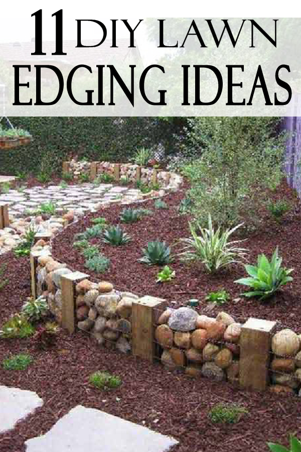 UPGRADE your yard with these beautiful lawn edging ideas you can do yourself. Lets do this!!