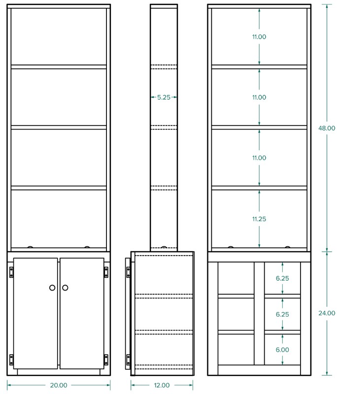 Indoor Garden Shelf Plans