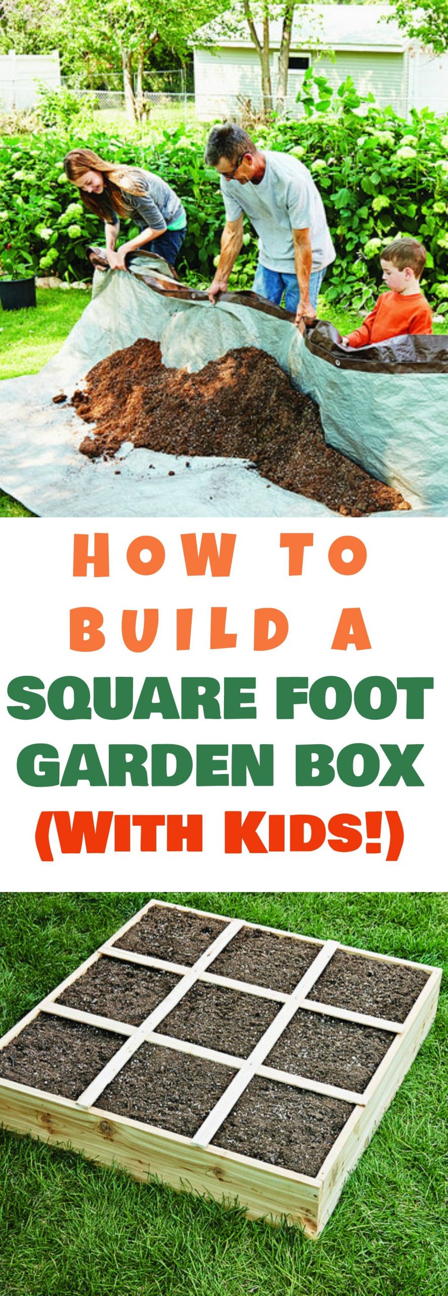 How to Make a Square Foot Garden Box