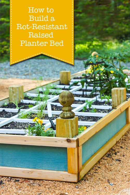 How to Build a Rot-Resistant Raised Planter Bed | Pretty Handy Girl